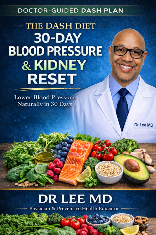 The 30-Day Blood Pressure & Kidney Reset Plan (Doctor-Guided DASH Program)