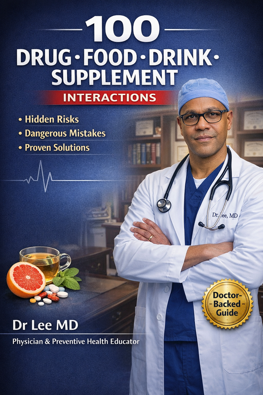 The Drug, Food, Drink & Supplement Interaction Guide (100 to Avoid)
