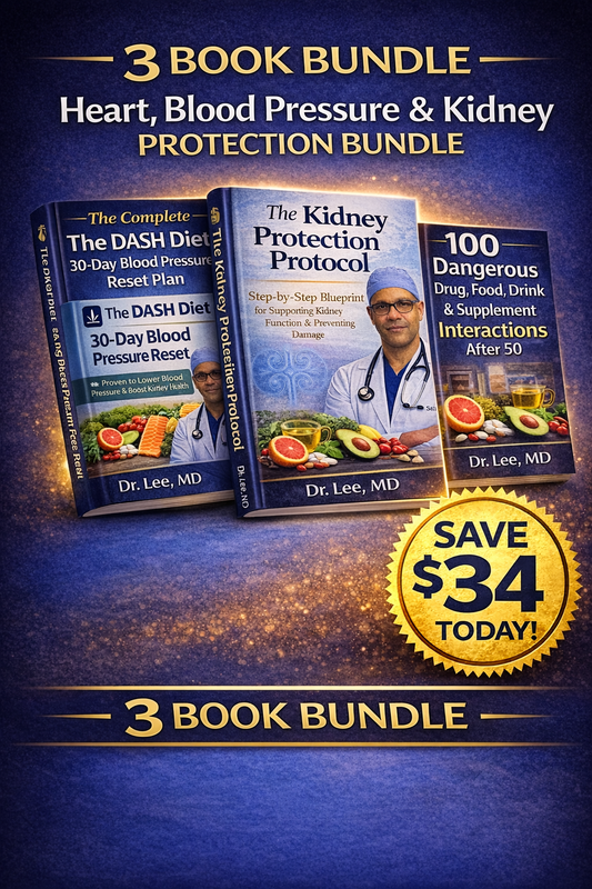 The Complete Heart, Blood Pressure & Kidney Protection Bundle (All 4 guides)